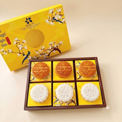 Hộp quà 6 bánh nướng thập cẩm, dẻo thập cẩm