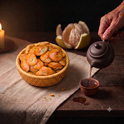 Bánh chả lá chanh gói 200g
