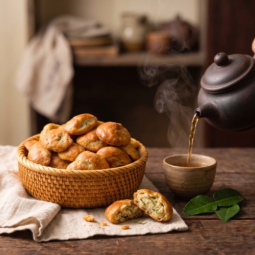 Bánh chả lá chanh — món ngọt cũ của người Hà Nội