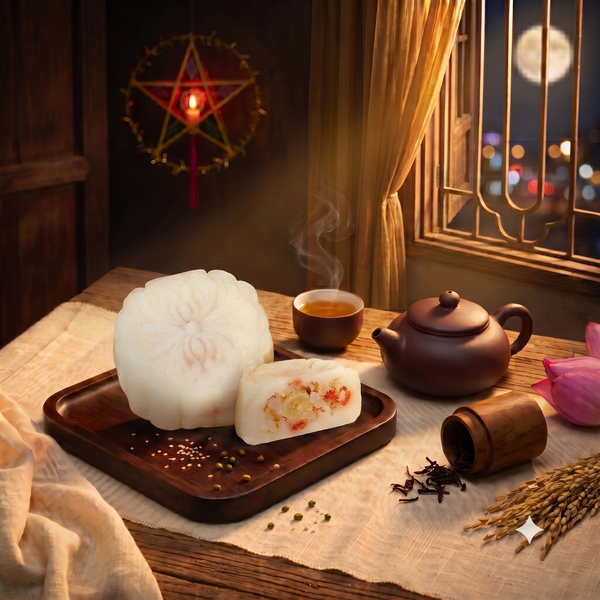 Bánh dẻo thập cẩm jăm bông trứng muối (hạt sen, hạt dưa) 280g